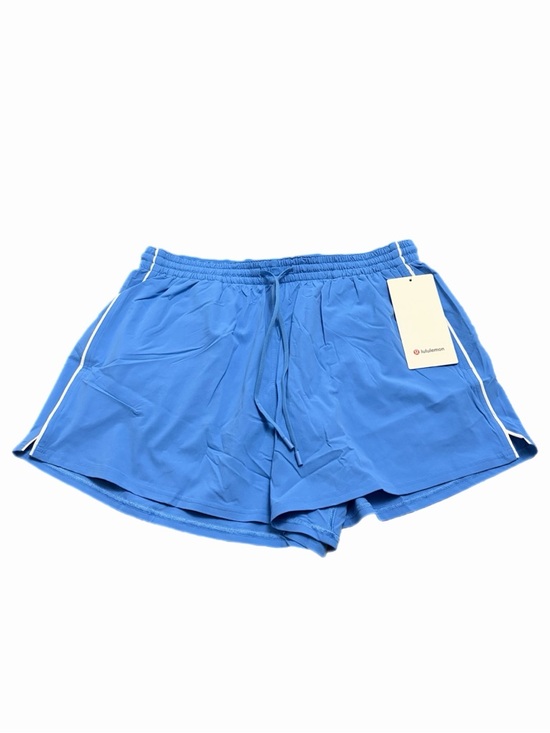 lululemon athletica Pants - NWT Lululemon Court Rival High-Rise Short 3" (Pool Party/White) Size 12